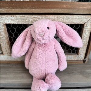 Jellycat small blush bashful Bunny stuffed animal retired